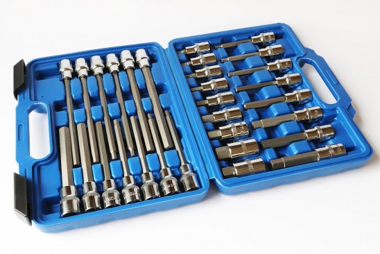 Inbus doppenset 1/2" 30-delig